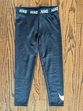 NIKE Dri-Fit Athletic Leggings (Kid Size 6)